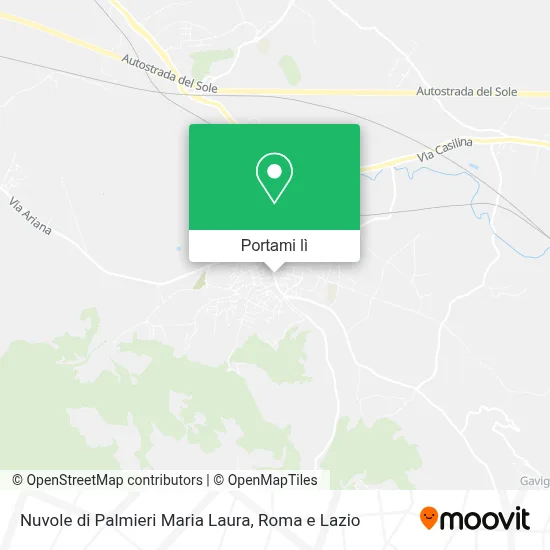Mappa Nuvole di Palmieri Maria Laura