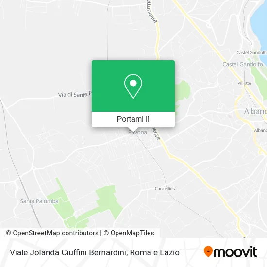 Mappa Viale Jolanda Ciuffini Bernardini