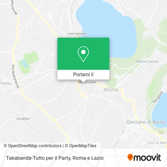 Mappa Takabanda-Tutto per il Party