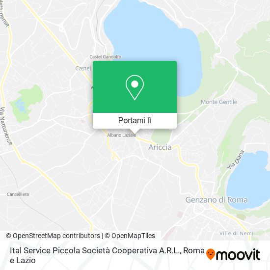 Mappa Ital Service Piccola Società Cooperativa A.R.L.