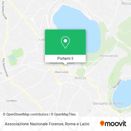 Mappa Associazione Nazionale Forense