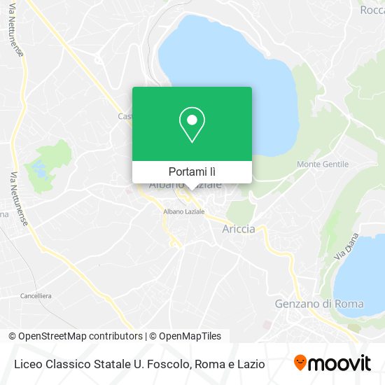Mappa Liceo Classico Statale U. Foscolo