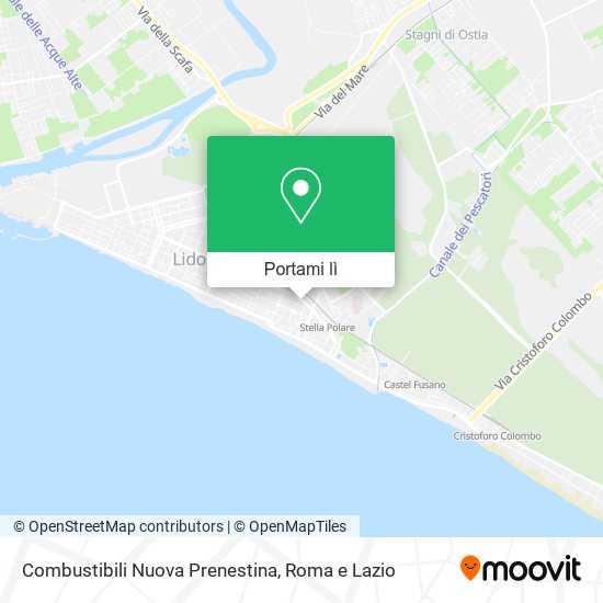 Mappa Combustibili Nuova Prenestina