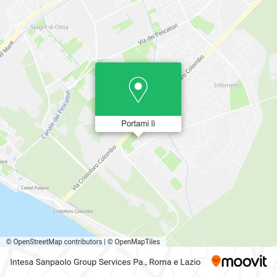 Mappa Intesa Sanpaolo Group Services Pa.