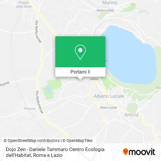 Mappa Dojo Zen - Daniele Tammaro Centro Ecologia dell'Habitat