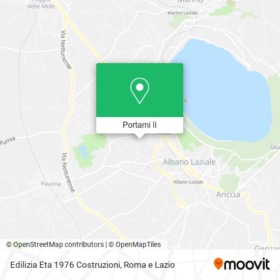 Mappa Edilizia Eta 1976 Costruzioni