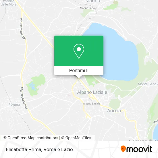 Mappa Elisabetta Prima