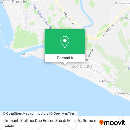 Mappa Impianti Elettrici Due Emme Snc di Milici A.