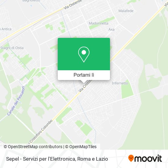 Mappa Sepel - Servizi per l'Elettronica