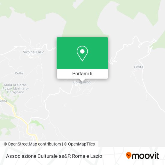 Mappa Associazione Culturale as&P