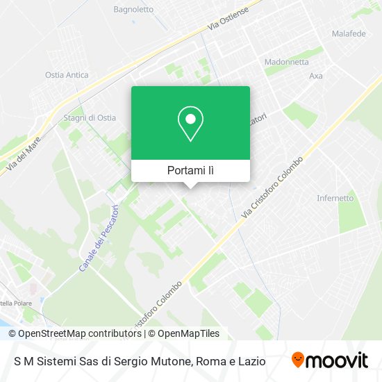 Mappa S M Sistemi Sas di Sergio Mutone
