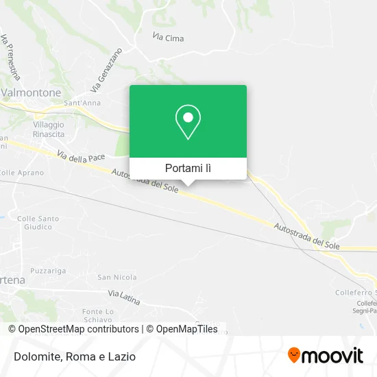 Mappa Dolomite