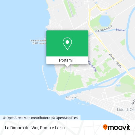 Mappa La Dimora dei Vini