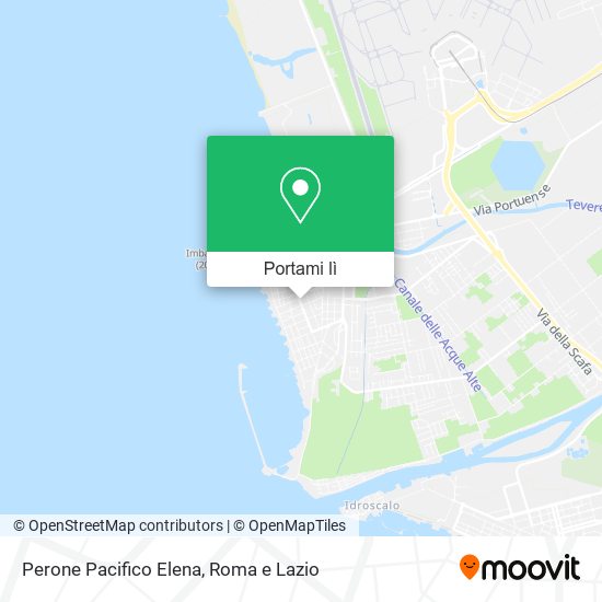 Mappa Perone Pacifico Elena