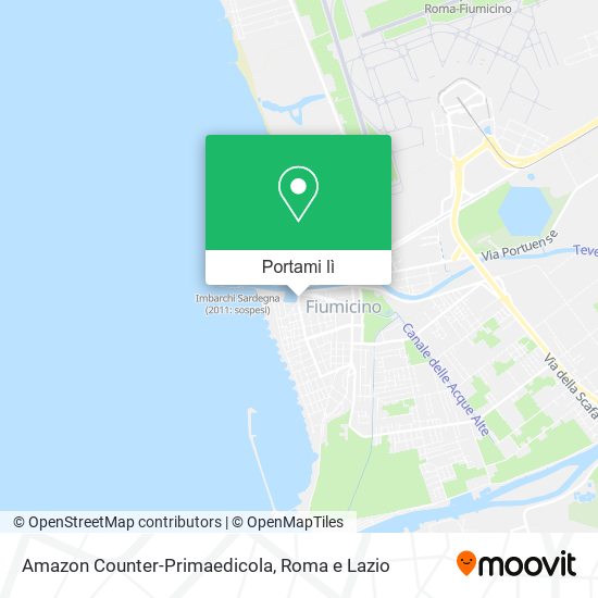 Mappa Amazon Counter-Primaedicola