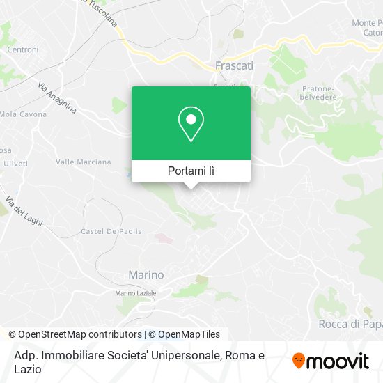 Mappa Adp. Immobiliare Societa' Unipersonale