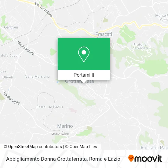 Mappa Abbigliamento Donna Grottaferrata