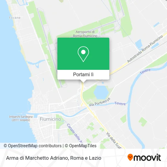 Mappa Arma di Marchetto Adriano