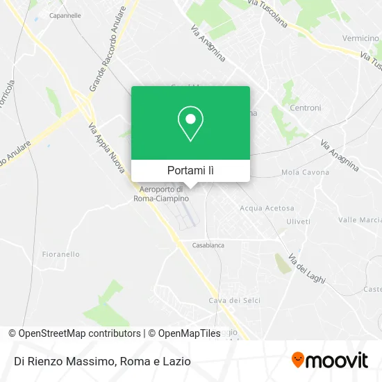 Mappa Di Rienzo Massimo