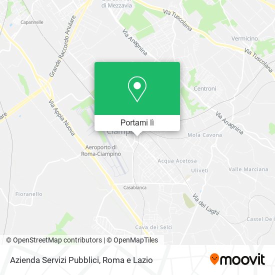 Mappa Azienda Servizi Pubblici