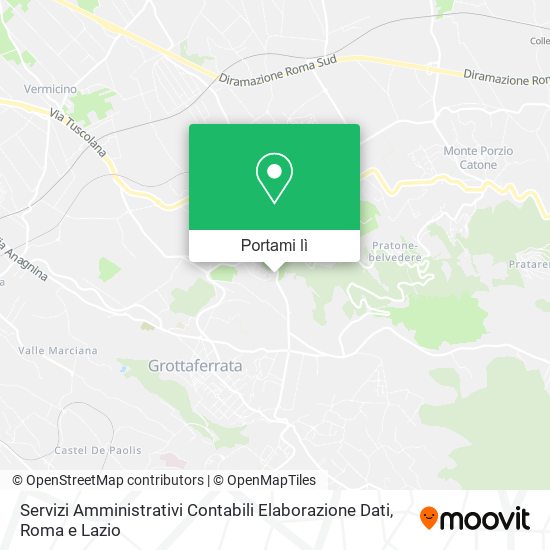 Mappa Servizi Amministrativi Contabili Elaborazione Dati