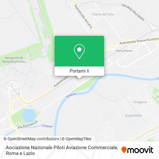 Mappa Aociazione Nazionale Piloti Aviazione Commerciale