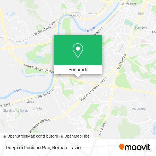 Mappa Duepi di Luciano Pau