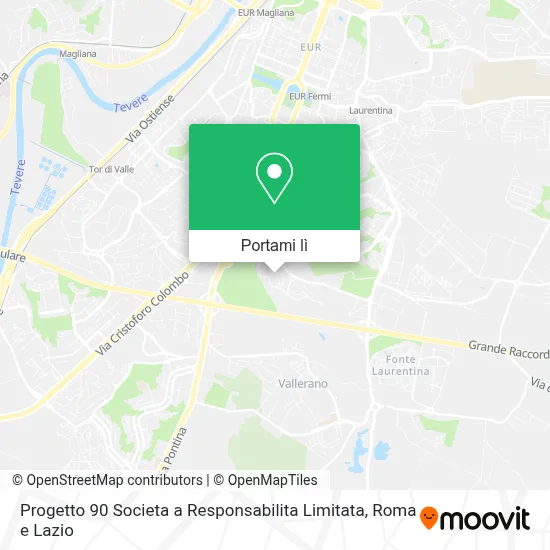 Mappa Progetto 90 Societa a Responsabilita Limitata