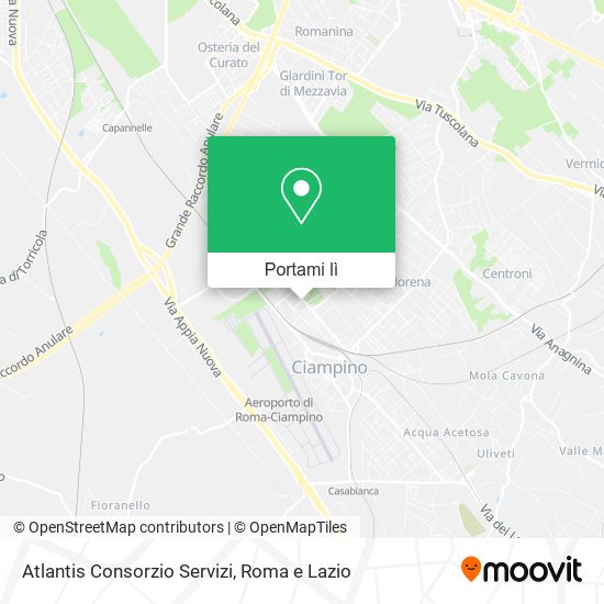 Mappa Atlantis Consorzio Servizi