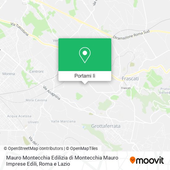 Mappa Mauro Montecchia Edilizia di Montecchia Mauro Imprese Edili