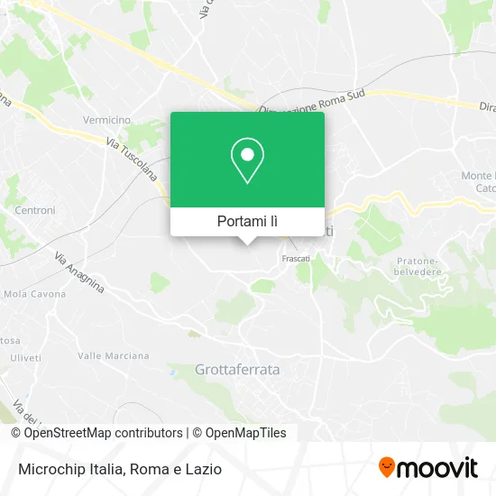 Mappa Microchip Italia