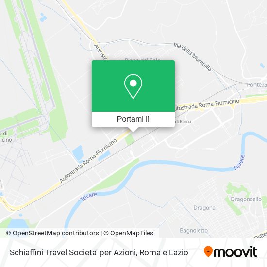 Mappa Schiaffini Travel Societa' per Azioni
