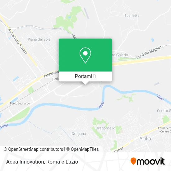 Mappa Acea Innovation