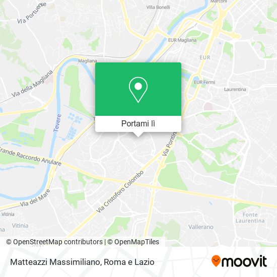 Mappa Matteazzi Massimiliano