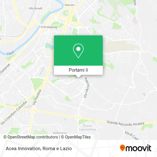 Mappa Acea Innovation