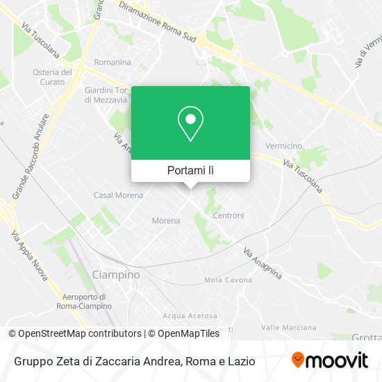 Mappa Gruppo Zeta di Zaccaria Andrea