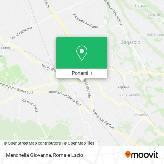 Mappa Menchella Giovanna