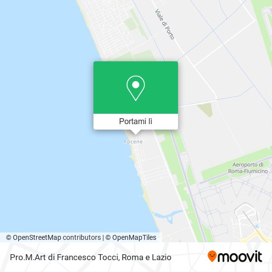 Mappa Pro.M.Art di Francesco Tocci