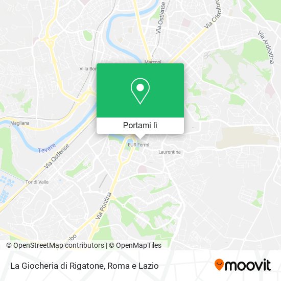 Mappa La Giocheria di Rigatone