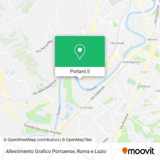 Mappa Allestimento Grafico Portuense
