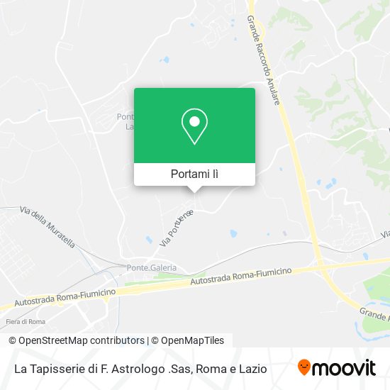 Mappa La Tapisserie di F. Astrologo .Sas