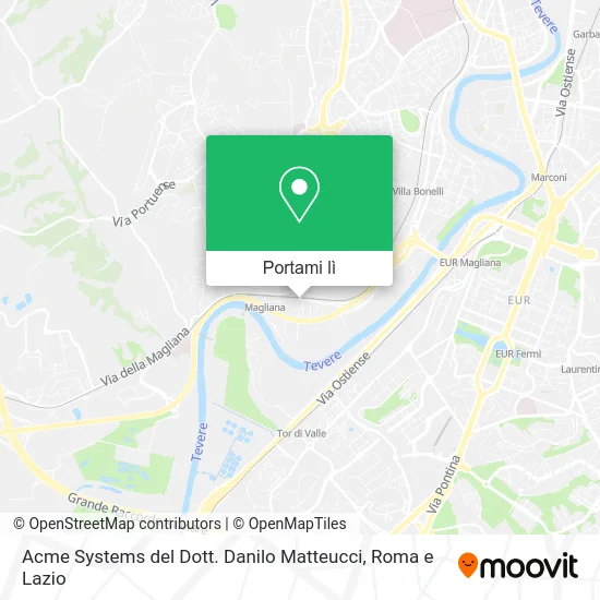 Mappa Acme Systems del Dott. Danilo Matteucci