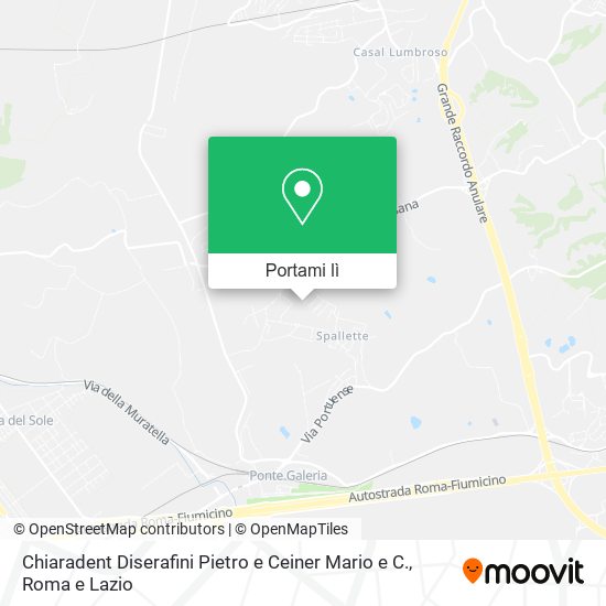 Mappa Chiaradent Diserafini Pietro e Ceiner Mario e C.