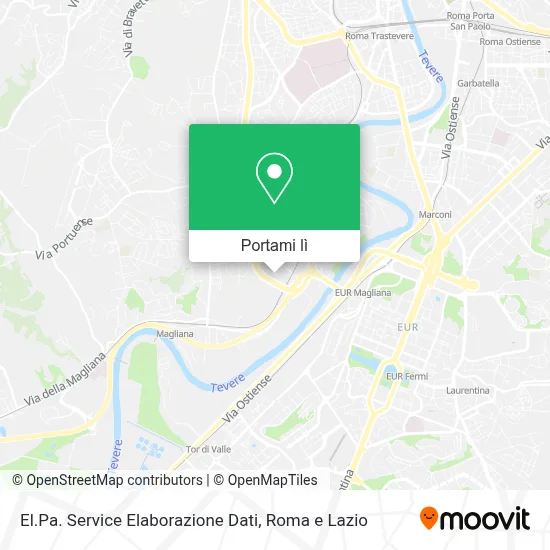 Mappa El.Pa. Service Elaborazione Dati