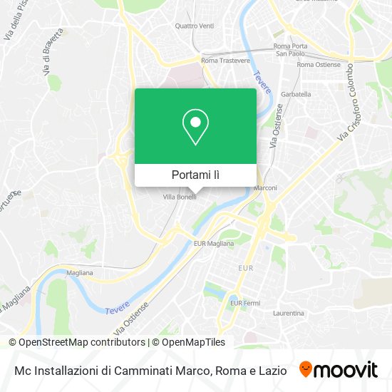 Mappa Mc Installazioni di Camminati Marco