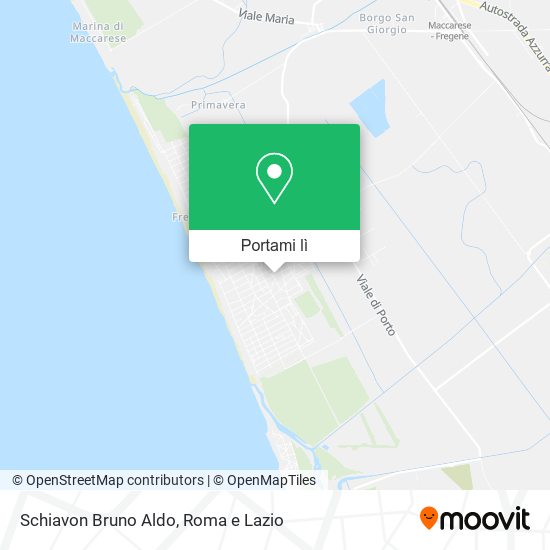 Mappa Schiavon Bruno Aldo