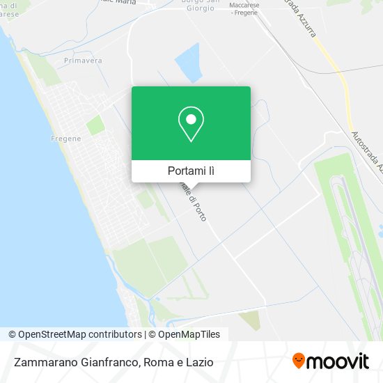 Mappa Zammarano Gianfranco