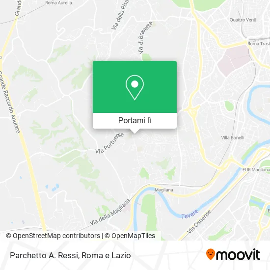 Mappa Parchetto A. Ressi