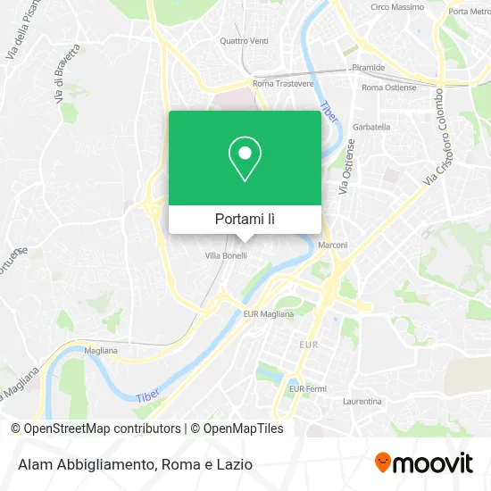 Mappa Alam Abbigliamento