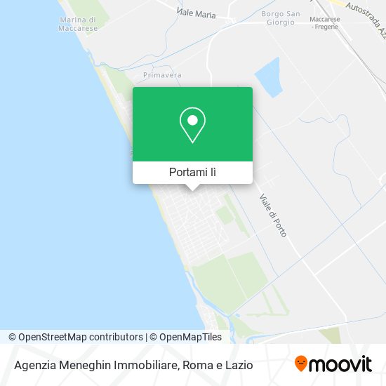 Mappa Agenzia Meneghin Immobiliare